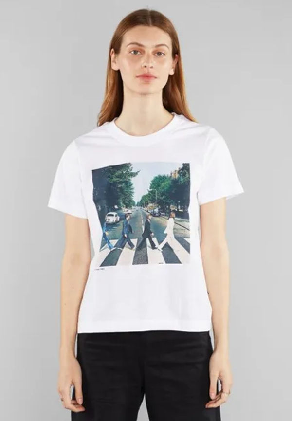 T-shirt Mysen Abbey Road White