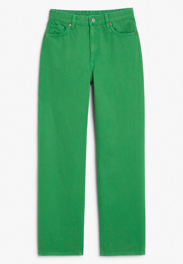 Taiki straight leg jeans - Green