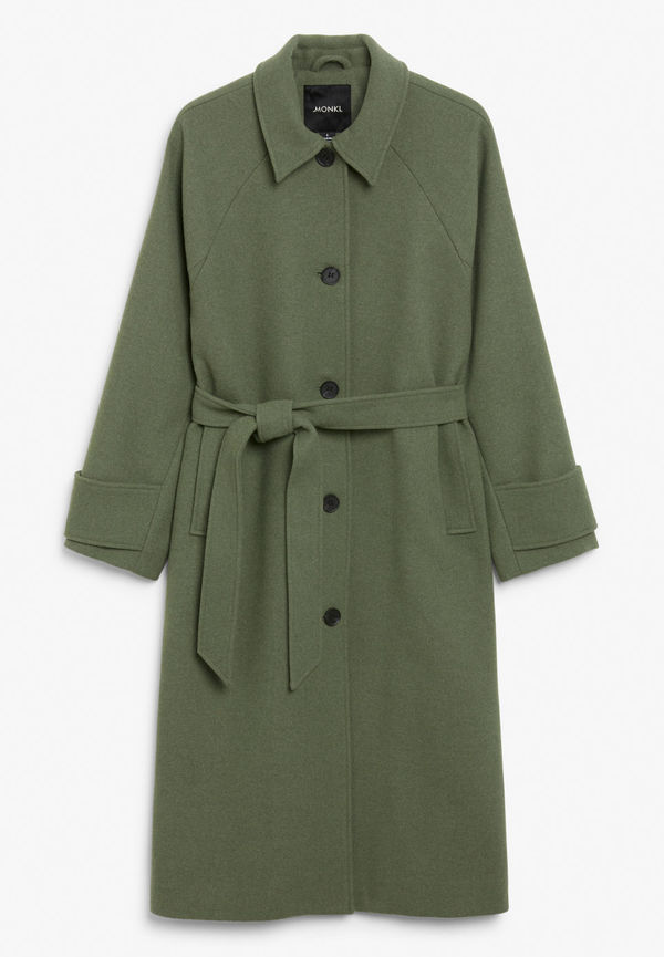 Tailored coat - Green