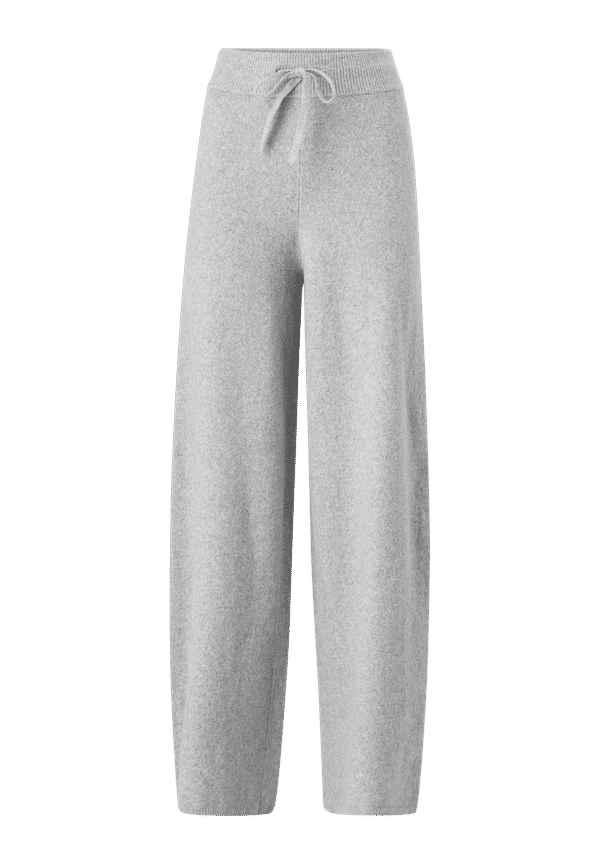 Tommy Hilfiger - Byxor TH Flex Wide Leg Pant - Grå