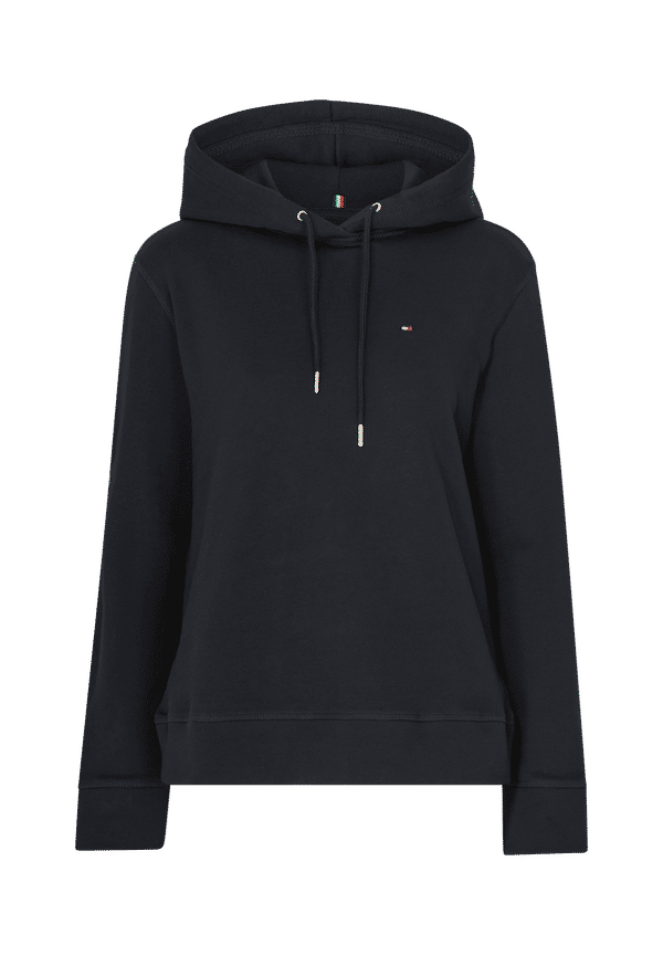 Tommy Hilfiger - Huvtröja Regular Hoodie - Blå