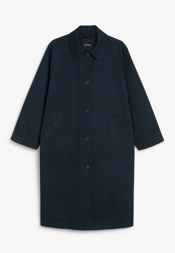 Twill coat - Blue