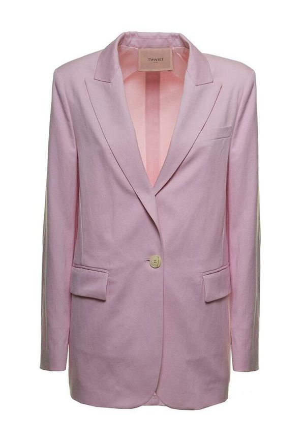 Twinset - Blazer - Rosa - Dam - Storlek: Xs,S,M