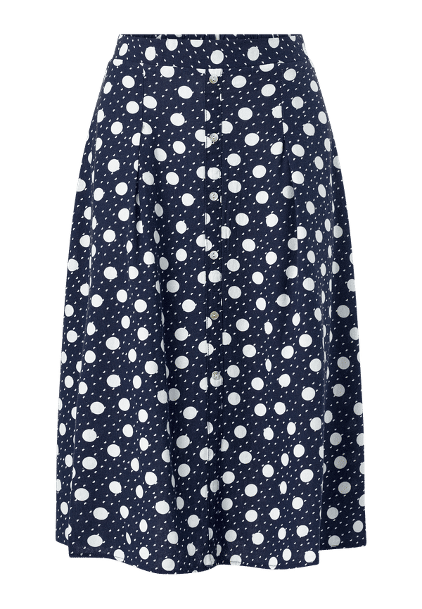 Vero Moda - Kjol vmJesmilo HW Calf Skirt Wvn - Blå