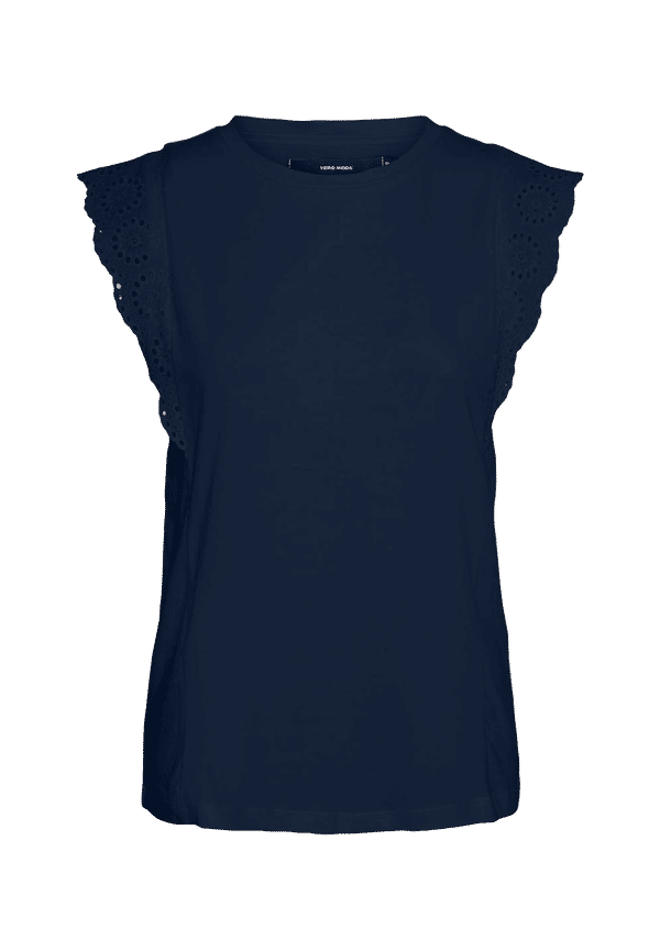 Vero Moda - Topp vmHollyn SS Top - Blå