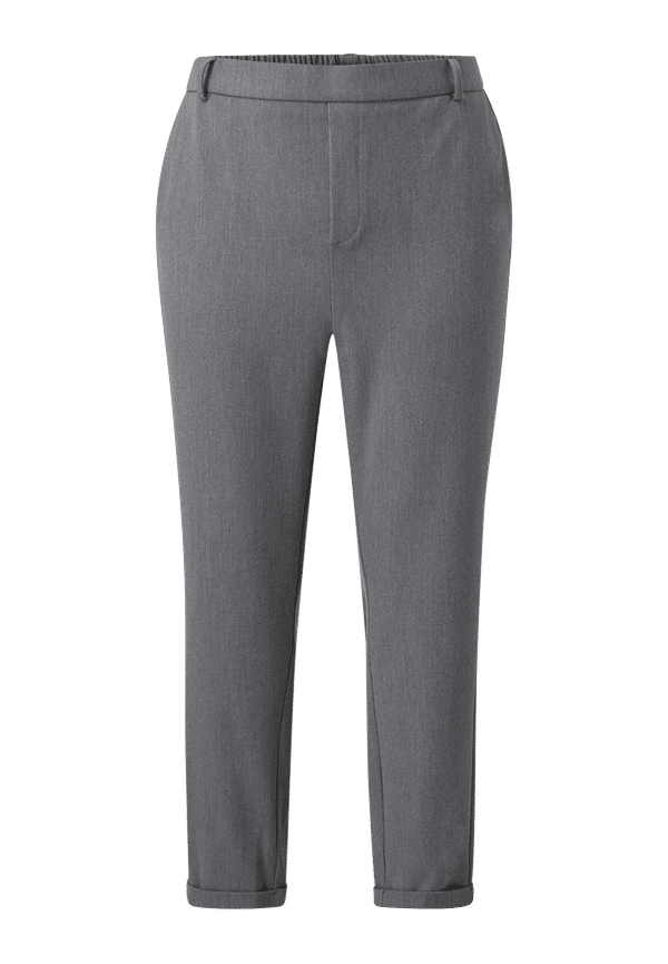 Vero Moda Curve - Byxor vmMaya MR Loose Solid Pant - Grå