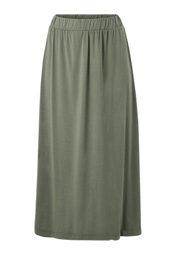 Vero Moda Curve - Maxikjol vmAila Ancle Skirt Curve - Grön