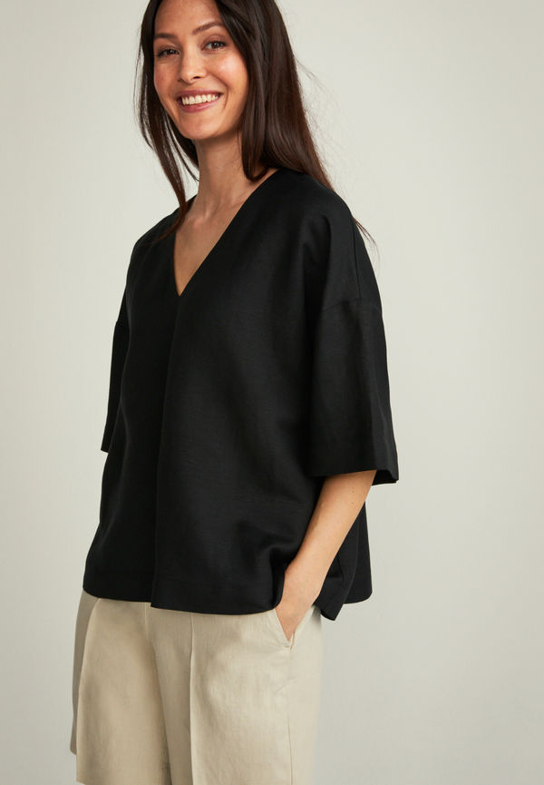 Veronika linen blouse