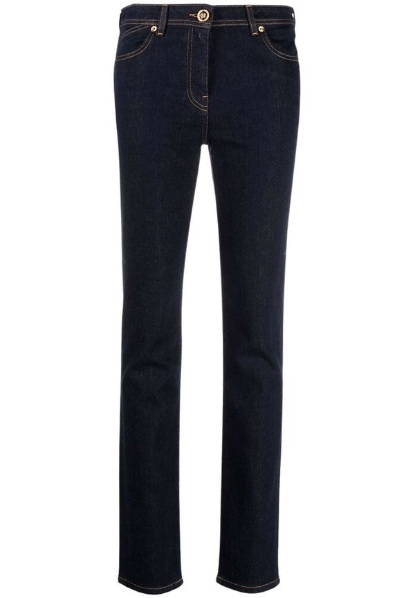 Versace - Skinny Jeans - Blå - Dam - Storlek: W26,W27