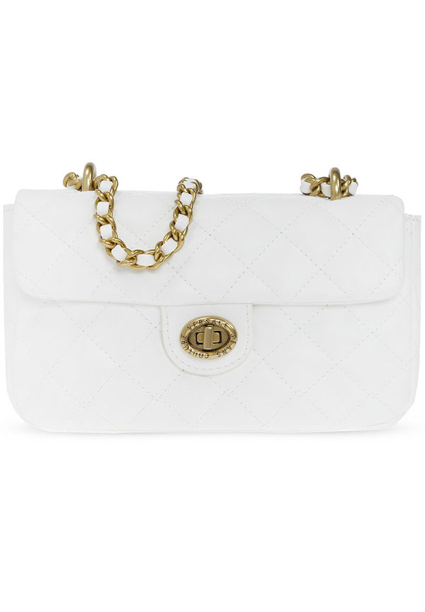 Versace Jeans Couture - Axelremsväskor - Vit - Dam - Storlek: ONE Size