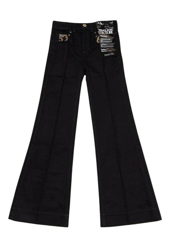 Versace Jeans Couture - Byxor - Svart - Dam - Storlek: W25,W27,W28