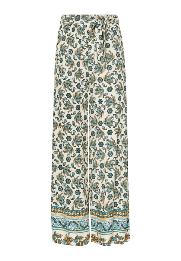 Vila - Byxor viAyais HW Wide Pants - Grå