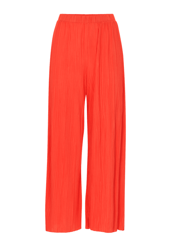 Vila - Byxor viPlisa HW Culotte Pants - Röd