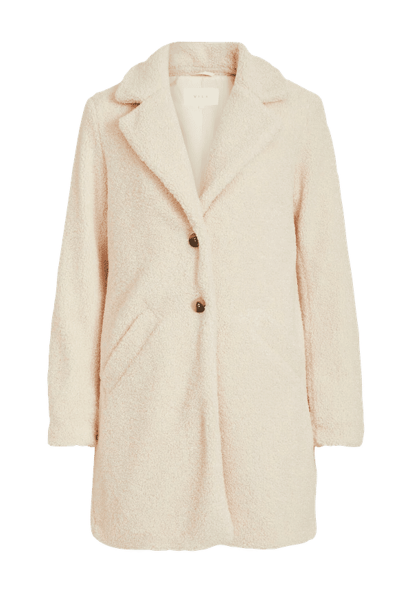 Vila - Fuskpäls viLiosi Teddy Coat - Natur