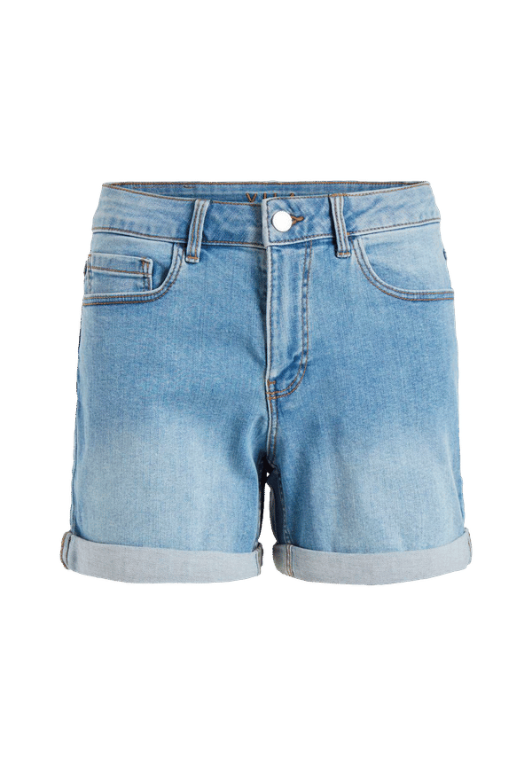 Vila - Jeansshorts viDina IT RW Denim Shorts - Blå