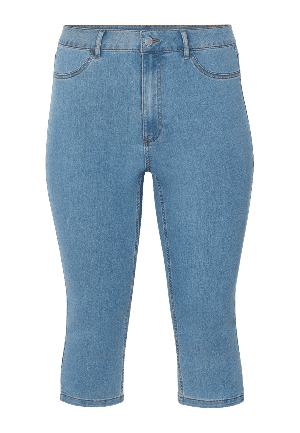 Vila - Jeggings viJeggy Ana RW Capri Jeggings Cur - Blå