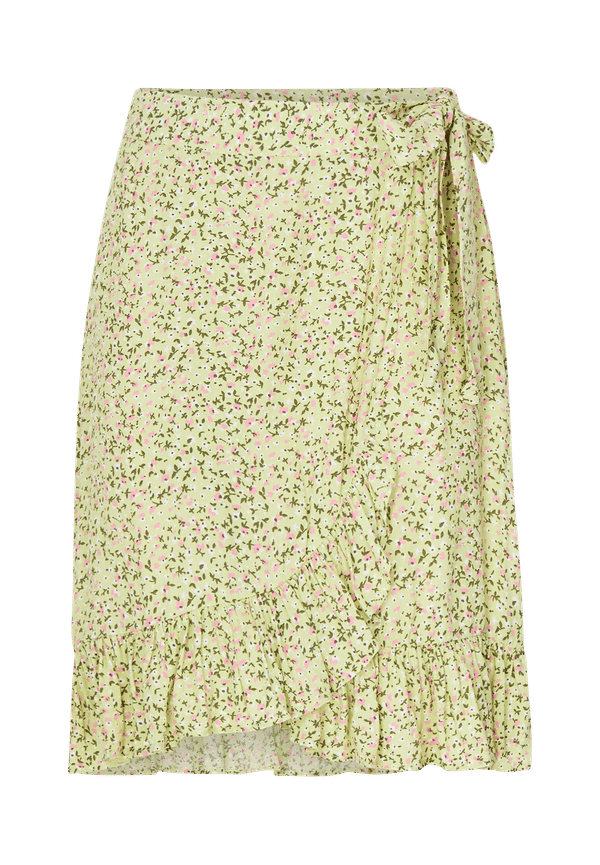 Vila - Omlottkjol viFini HW Wrap Skirt - Grön