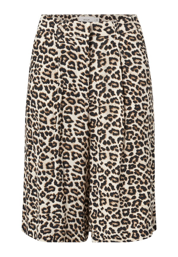 Vila - Shorts viPion HW Long Shorts - Beige