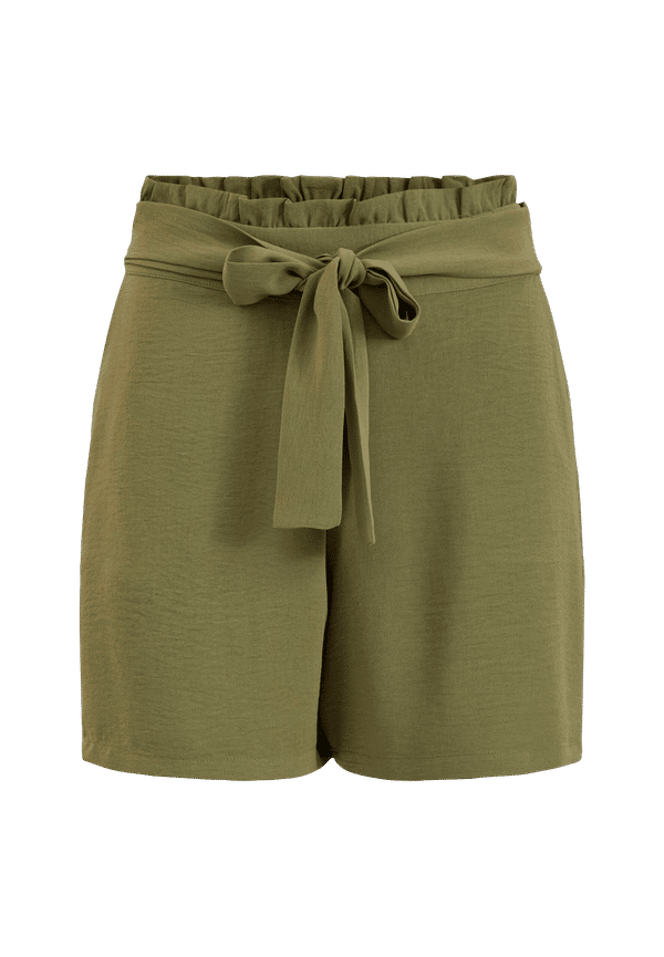 Vila - Shorts viRasha HW RX - Grön