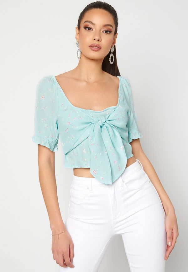 Y.A.S Yvonne SS Cropped Top Star White Yvonne Pr L