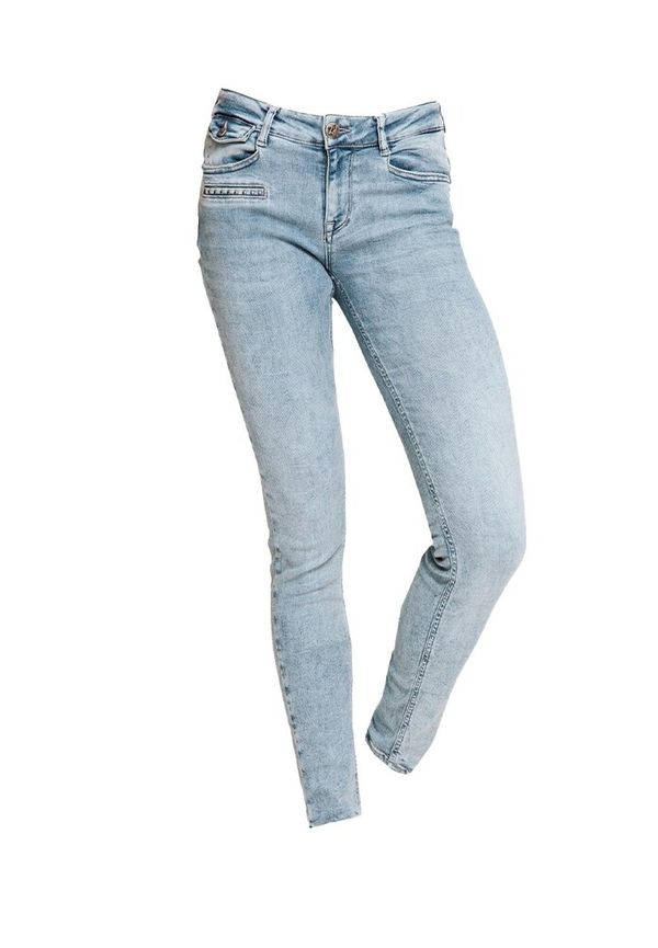 Zhrill - Skinny Jeans - Blå - Dam - Storlek: W31,W25,W30