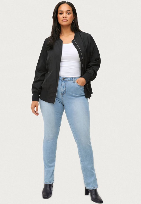 Zizzi - Jeans jIda Slit Amy - Blå