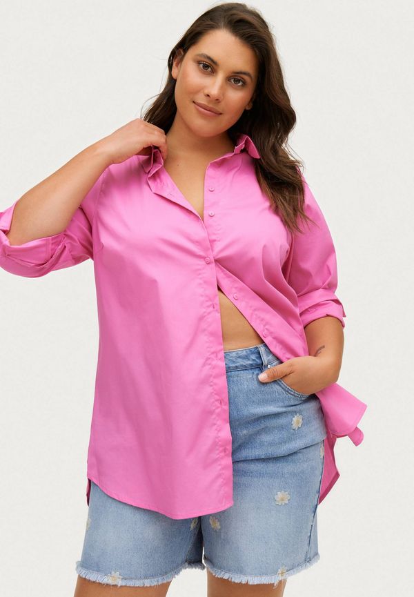 Zizzi - Jeansshorts jDaisy Shorts - Blå