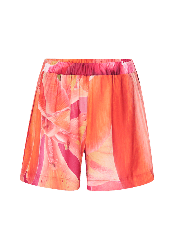 Zizzi - Shorts lFloral - Orange