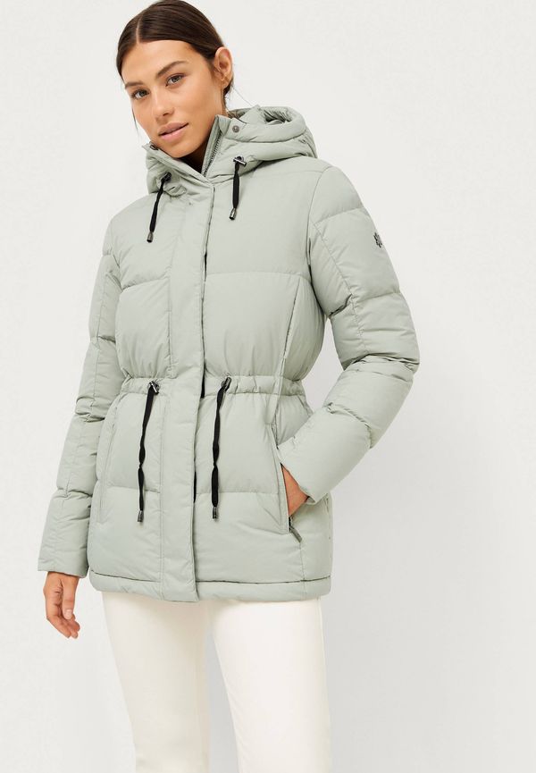 Áhkká - Dunjacka Gold Down Jacket w Drawstring - Grön
