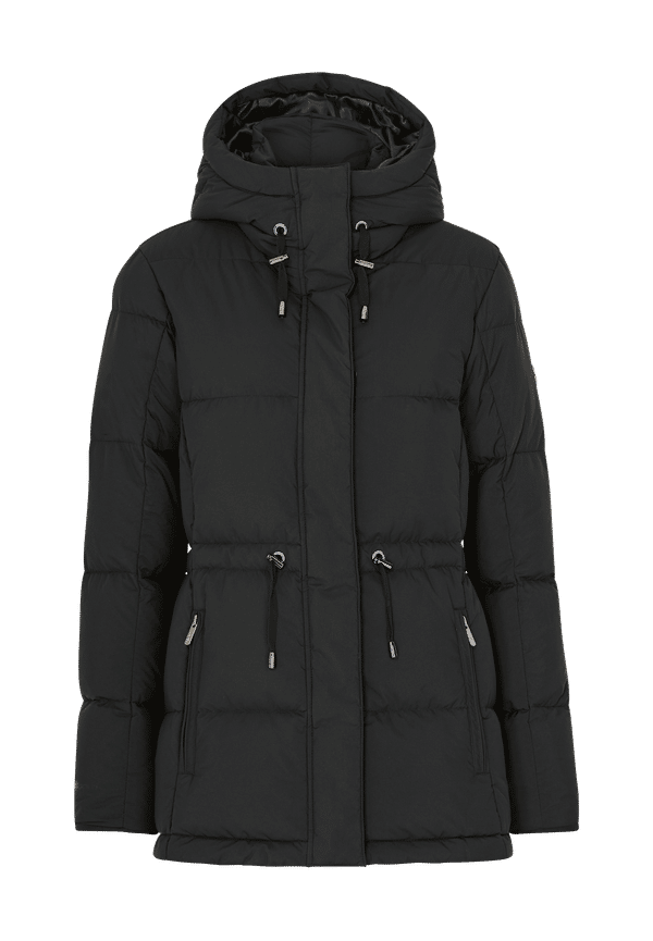 Áhkká - Dunjacka Gold Down Jacket w Drawstring - Svart