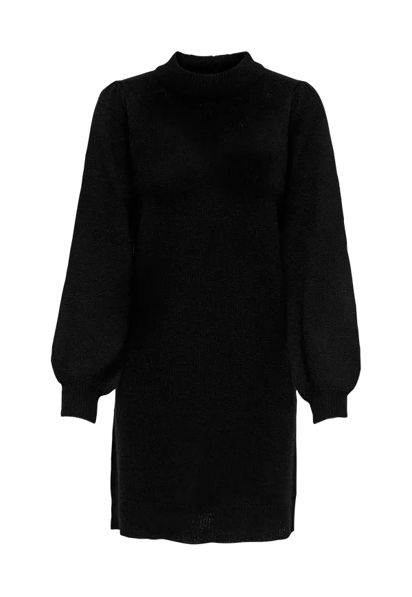 JDY - Klänning jdyRue L/S High Neck Dress Knt - Svart
