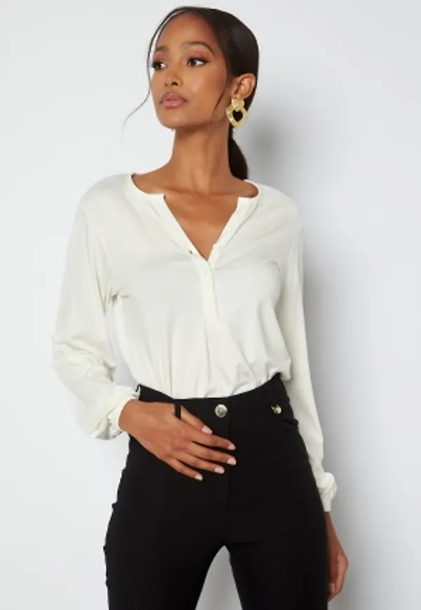 BUBBLEROOM Mari soft top Offwhite S