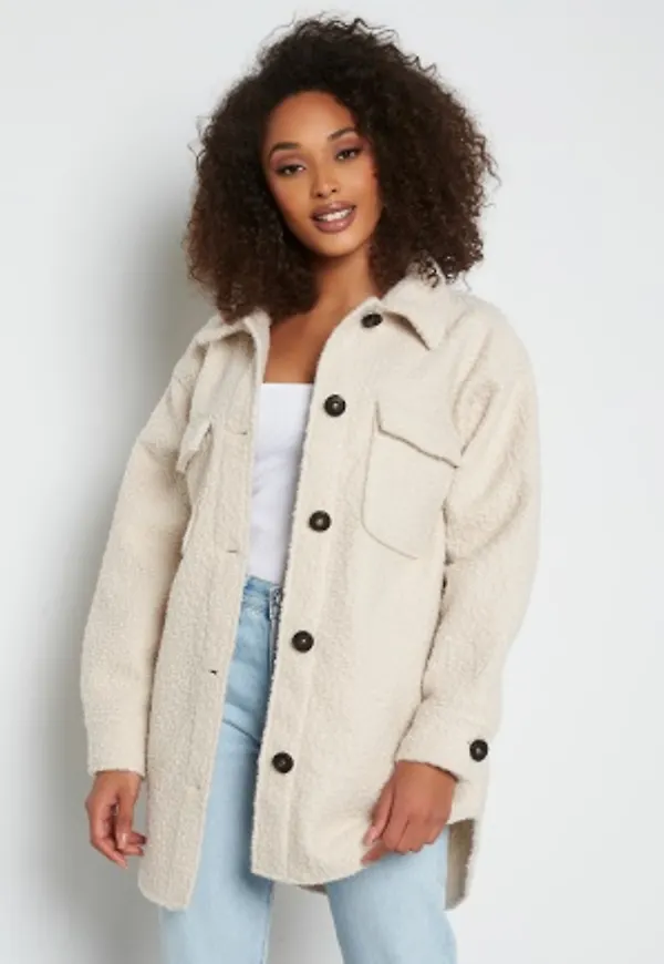 BUBBLEROOM Teagan Teddy Schacket Beige M
