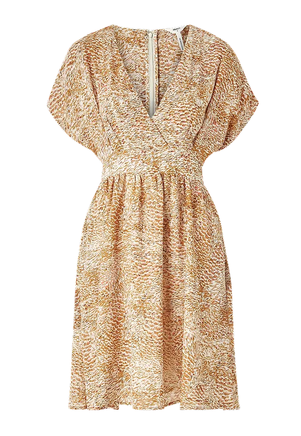 Object - Klänning objBillaca SS Dress 109 - Vit