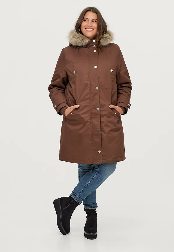 Ellos - Parkas Cajsa - Brun