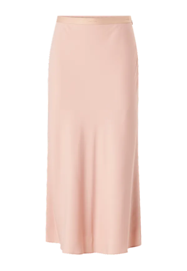 Calvin Klein - Kjol Recycled CDC Bias Cut Midi Skirt - Rosa