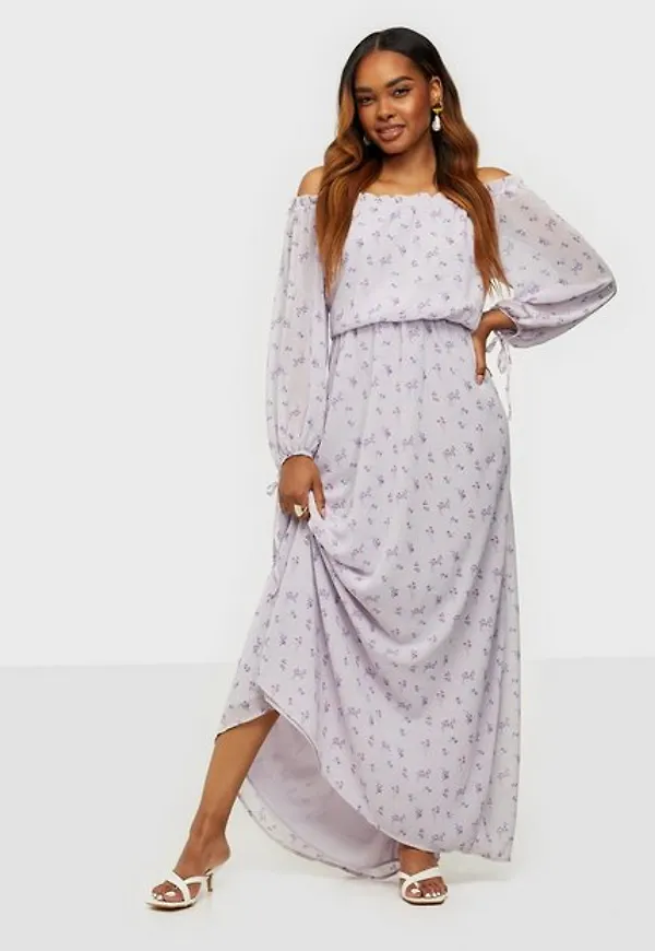 Glamorous Nelly x Glamorous Crepe Maxi Dress Maxiklänningar