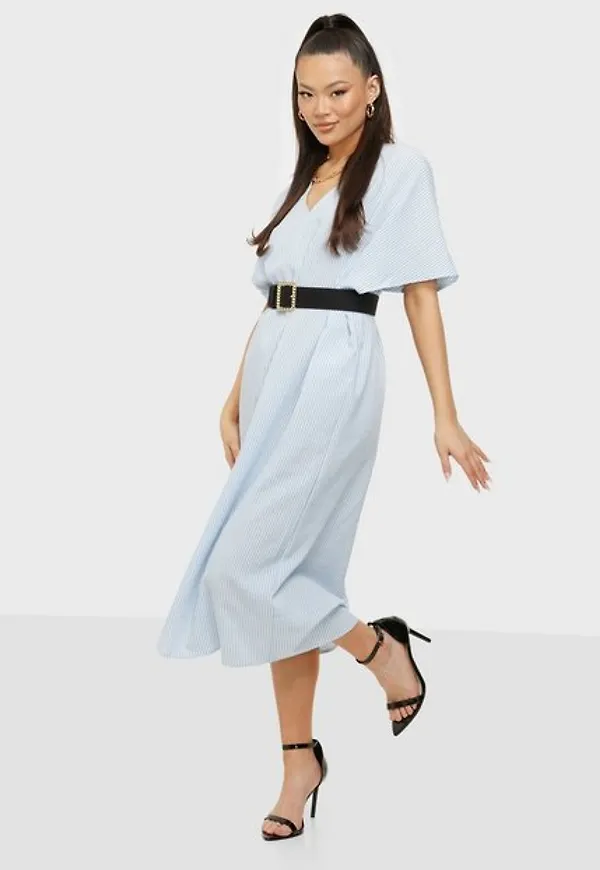 Only Onlbailey 3/4 Oversized Shirt Dress Loose fit dresses