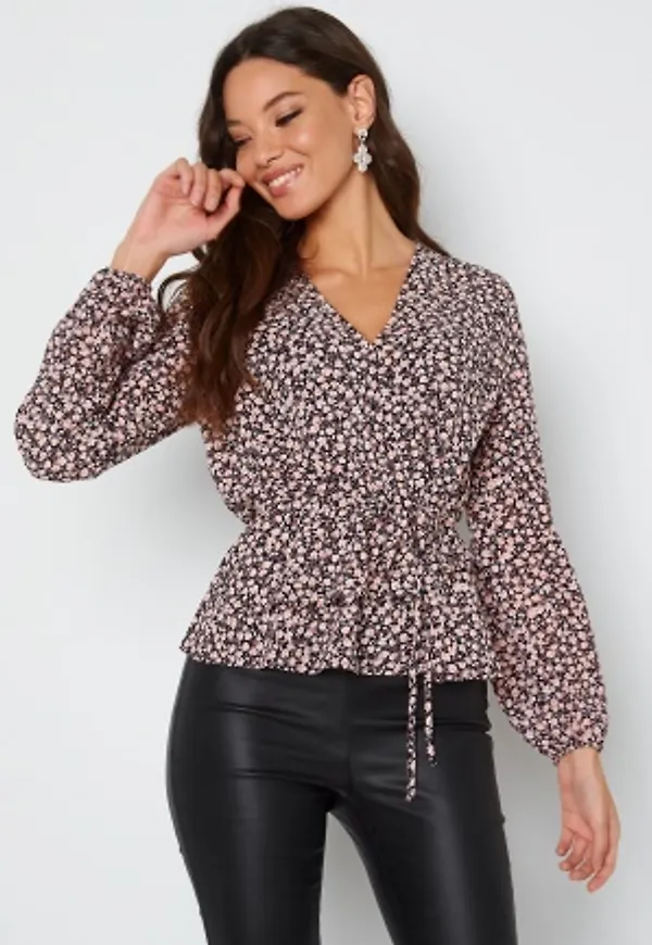 Happy Holly Polina wrap blouse Patterned 36/38