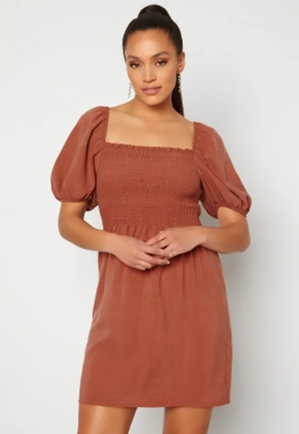 Trendyol Smock S/S Dress Kiremit/Brick 34