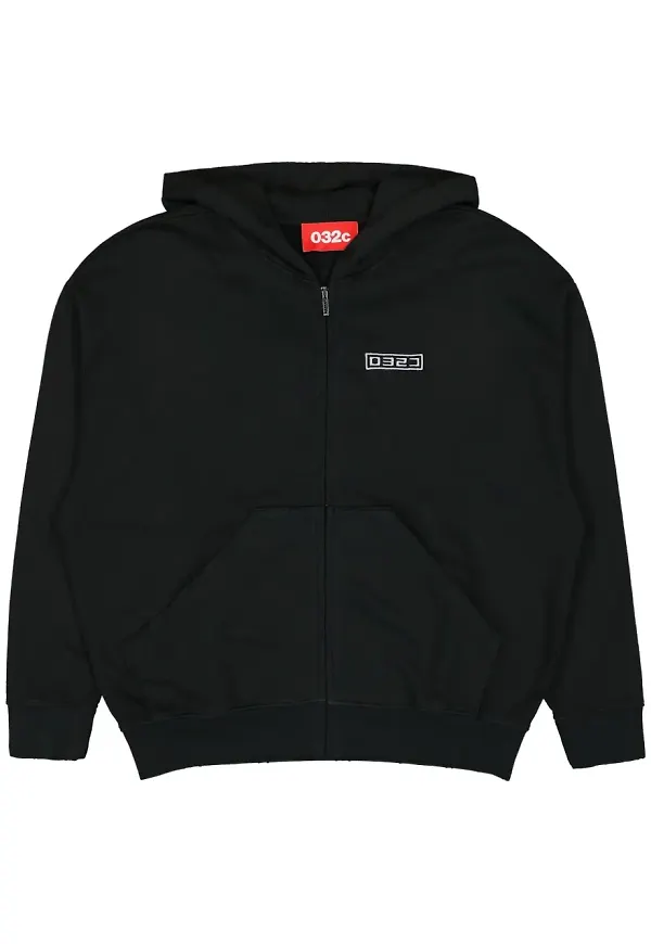 032c Routine hoodie - Svart