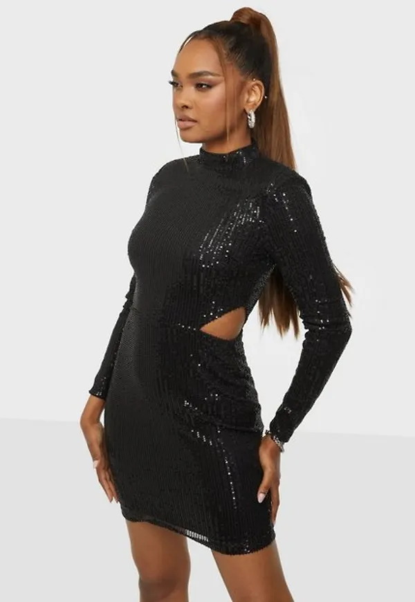 NLY Trend Sharp Sequin Dress Paljettklänningar