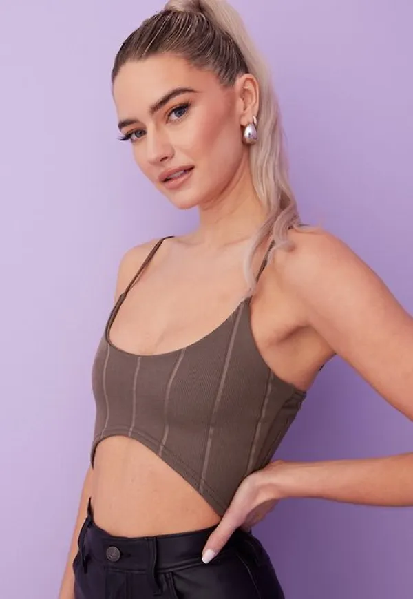 Public Desire Bandage Skinny Strap Crop Top Crop tops