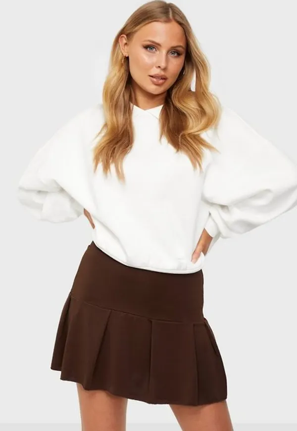 NLY Trend Jersey Tennis Skirt Minikjolar Brun