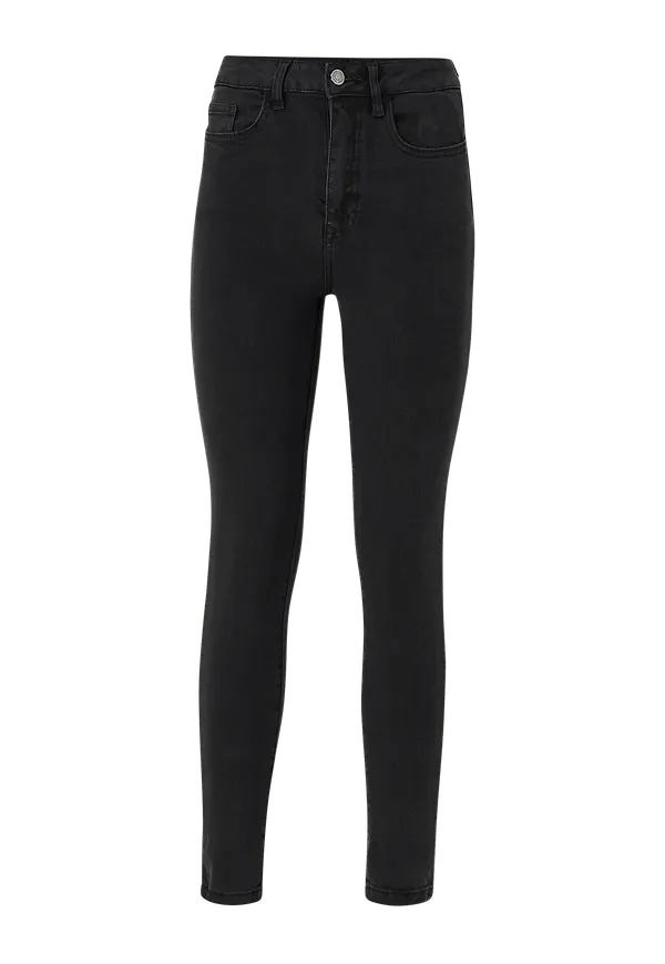 Vila - Jeans viEkko HWSS 7/8 - Svart