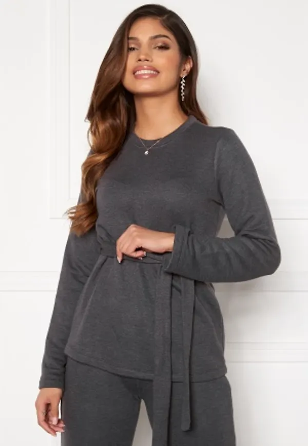 Happy Holly Jade soft top Dark grey melange 44/46