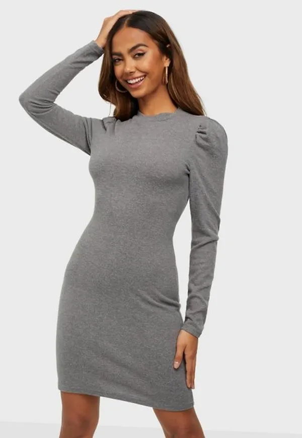 Pieces Pcpam Ls Dress Bc Långärmade klänningar