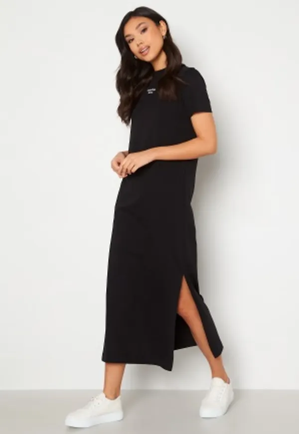 Calvin Klein Jeans Stacked Logo T-Shirt Dress BEH Ck Black M