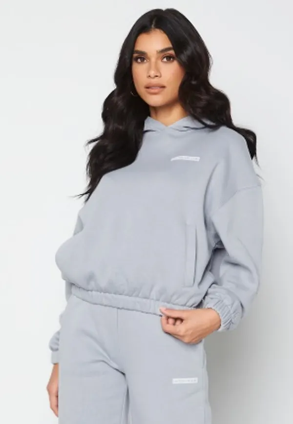 Calvin Klein Jeans Micro Flock Hoodie PS8 Marble Grey S