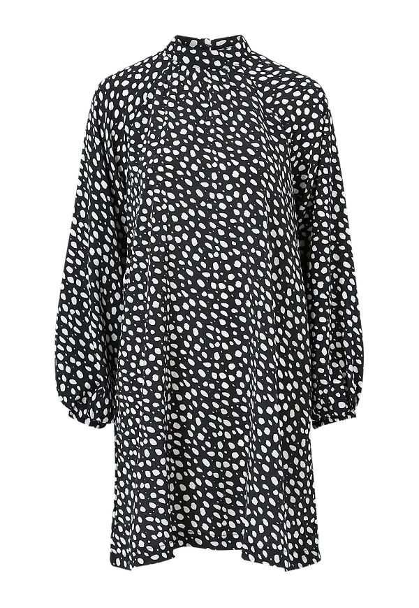 Vila - Klänning viBella L/S Dress - Svart
